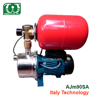 Bơm tự động AJm90SA – bầu đỏ