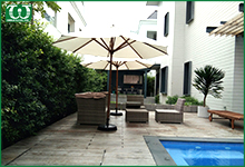 Lắp đặt hệ thống tưới cây tự động Villas Vinhome