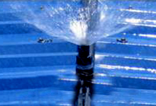 Tưới tự động làm mát mái nhà xưởng