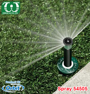 Béc tưới phun mưa Pop up Spray 54505 – Orbit