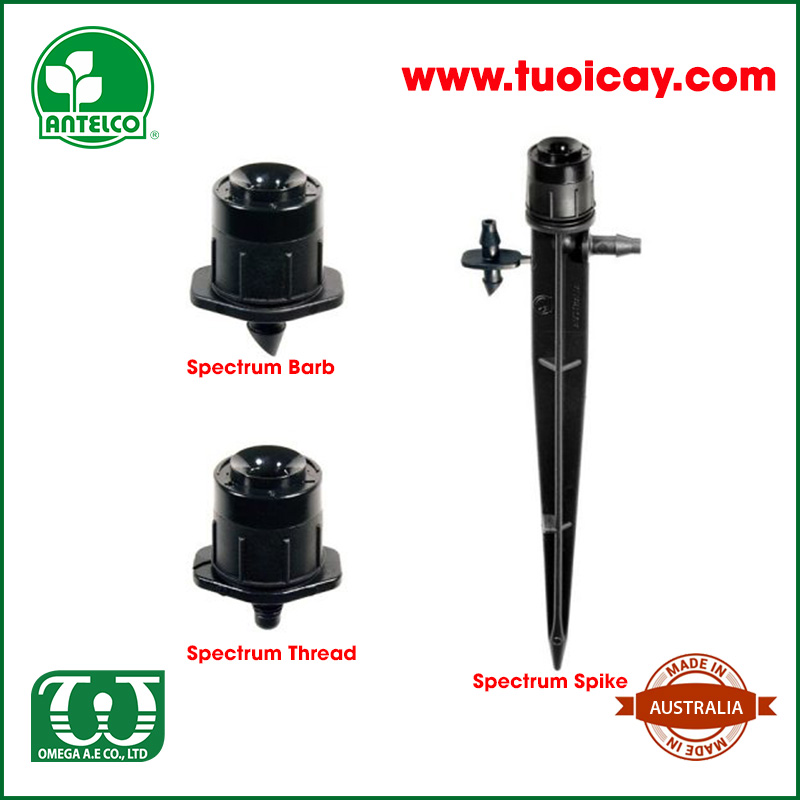 Đầu béc tưới cây Spectrum chốt 4mm0