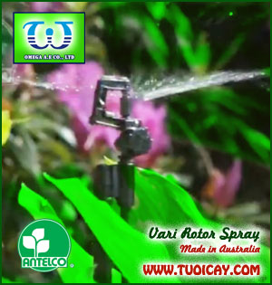 Béc tưới cây sân vườn Vari Rotor0