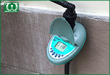 Dùng bộ điều khiển 9001D cho vườn cây tại nhà