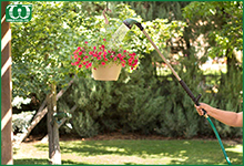 Vòi tưới có tay cầm dài – cách tưới sân vườn của người Mỹ